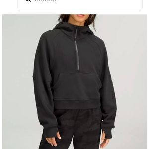 *SOLD* Black Crop Hoodie Size 4